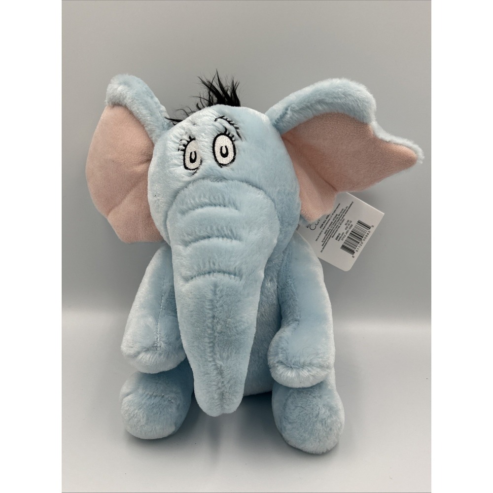 Kohl's Cares Dr Seuss Horton Hears A Who Plush 11" Stuffed Animal Blue Elephant